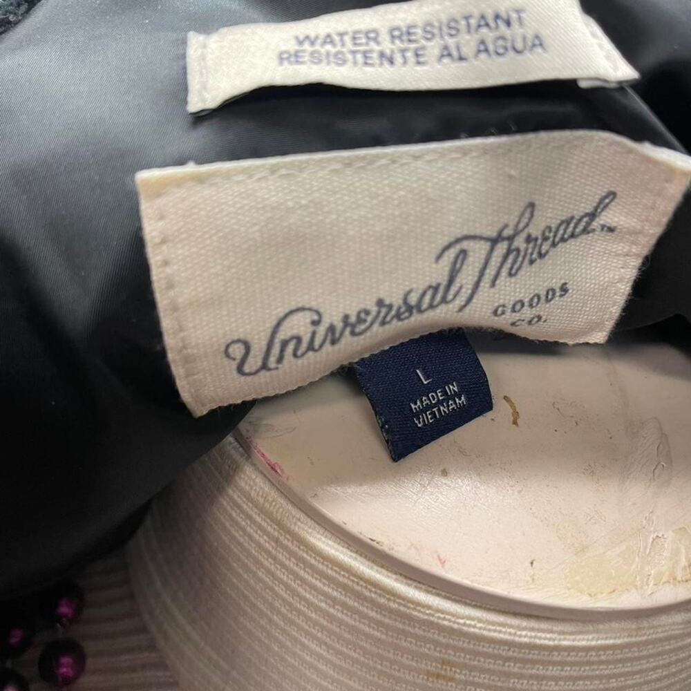 Universal Thread Black Rain Jacket - image 4